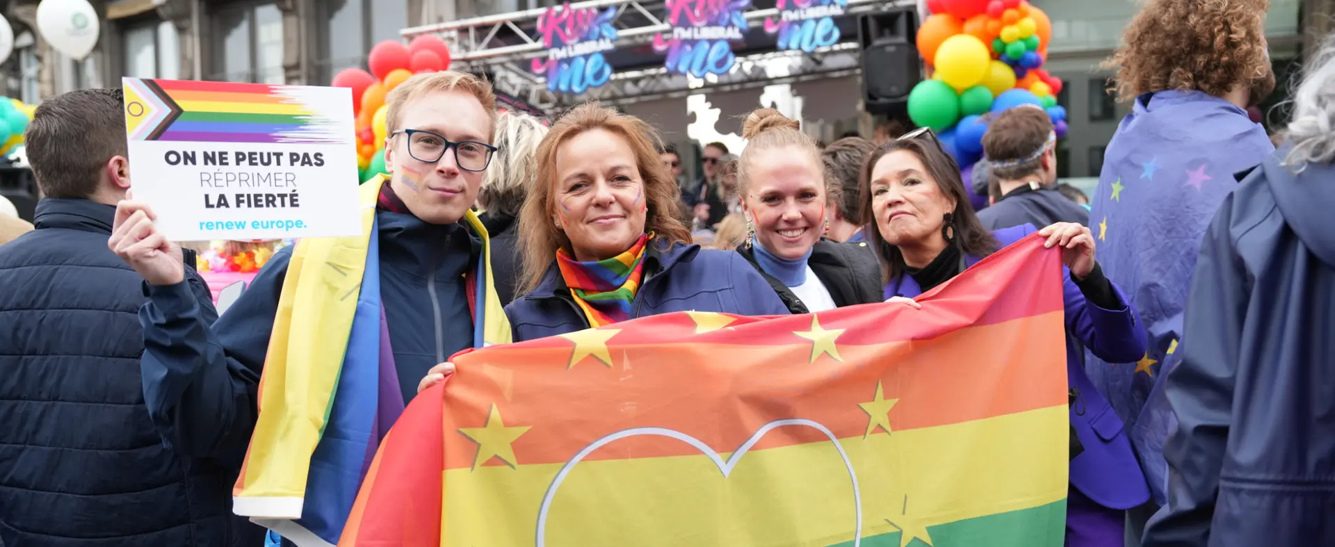 Liberals take to the streets for Brussels Pride | ALDE Party